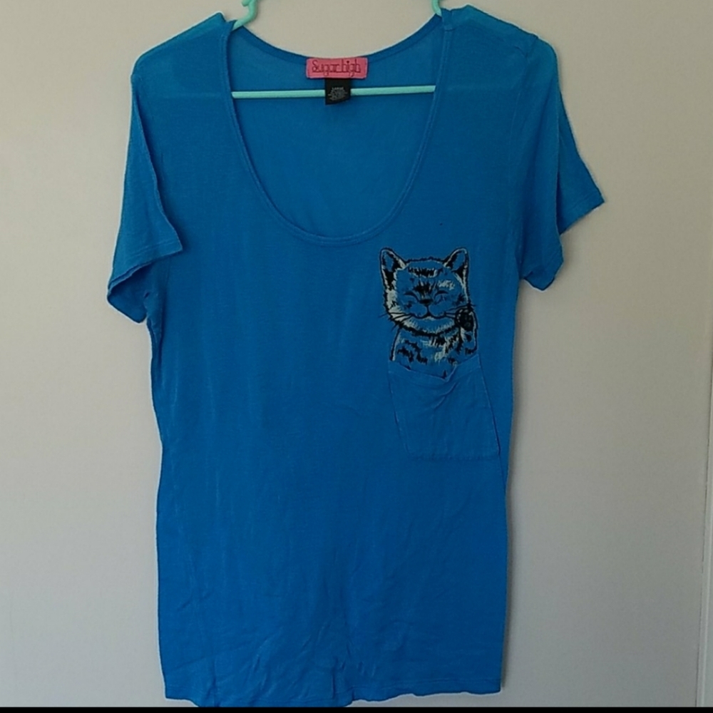 You've got to be Kitten Me! Cat Pocket Shirt